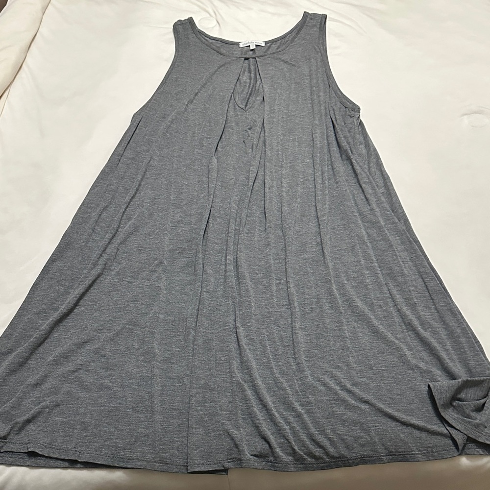 Charlotte Russe Gray Midi Dress